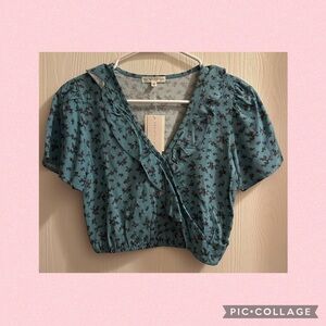 Society + Stitch Floral Top